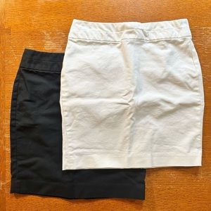 Set of 2 mini pencil skirts